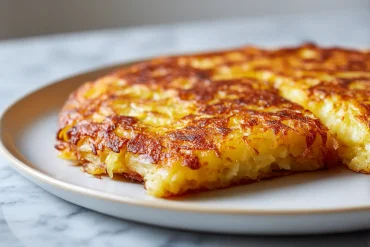 Rösti au fromage en Airfryer, croustillant et savoureux