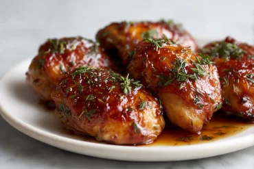 Suprêmes de volaille au vinaigre de framboises en Airfryer, savoureux et parfumés