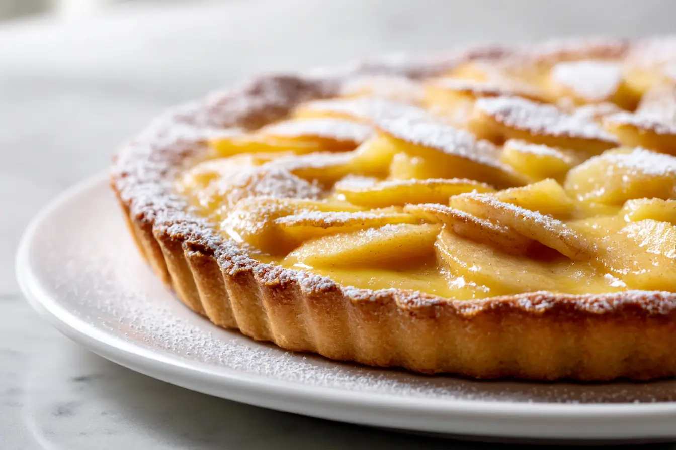 Tarte normande au Airfryer, savoureuse et dorée à souhait