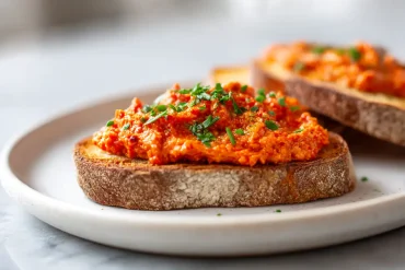 Tartinade de poivrons au Airfryer, onctueuse et savoureuse