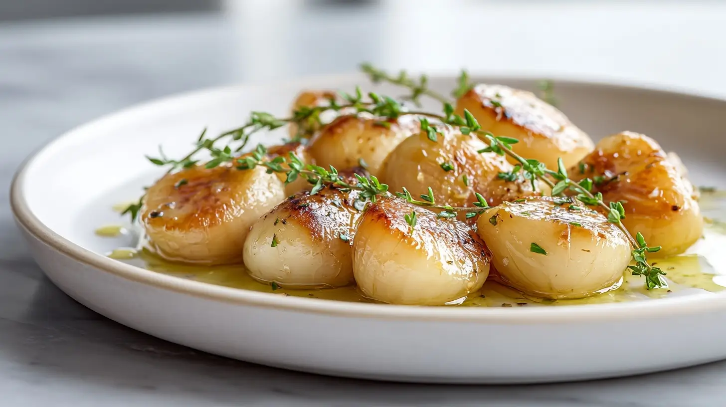 Ail confit au Airfryer, tendre et savoureux