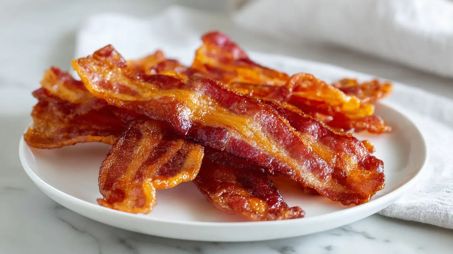Bacon croustillant en Airfryer, croustillant et savoureux