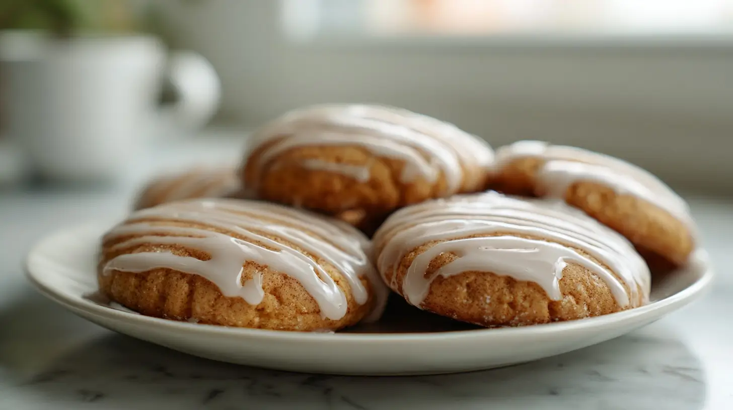 Délicieux biscuits à la cannelle cuits en Airfryer, croustillants et moelleux.