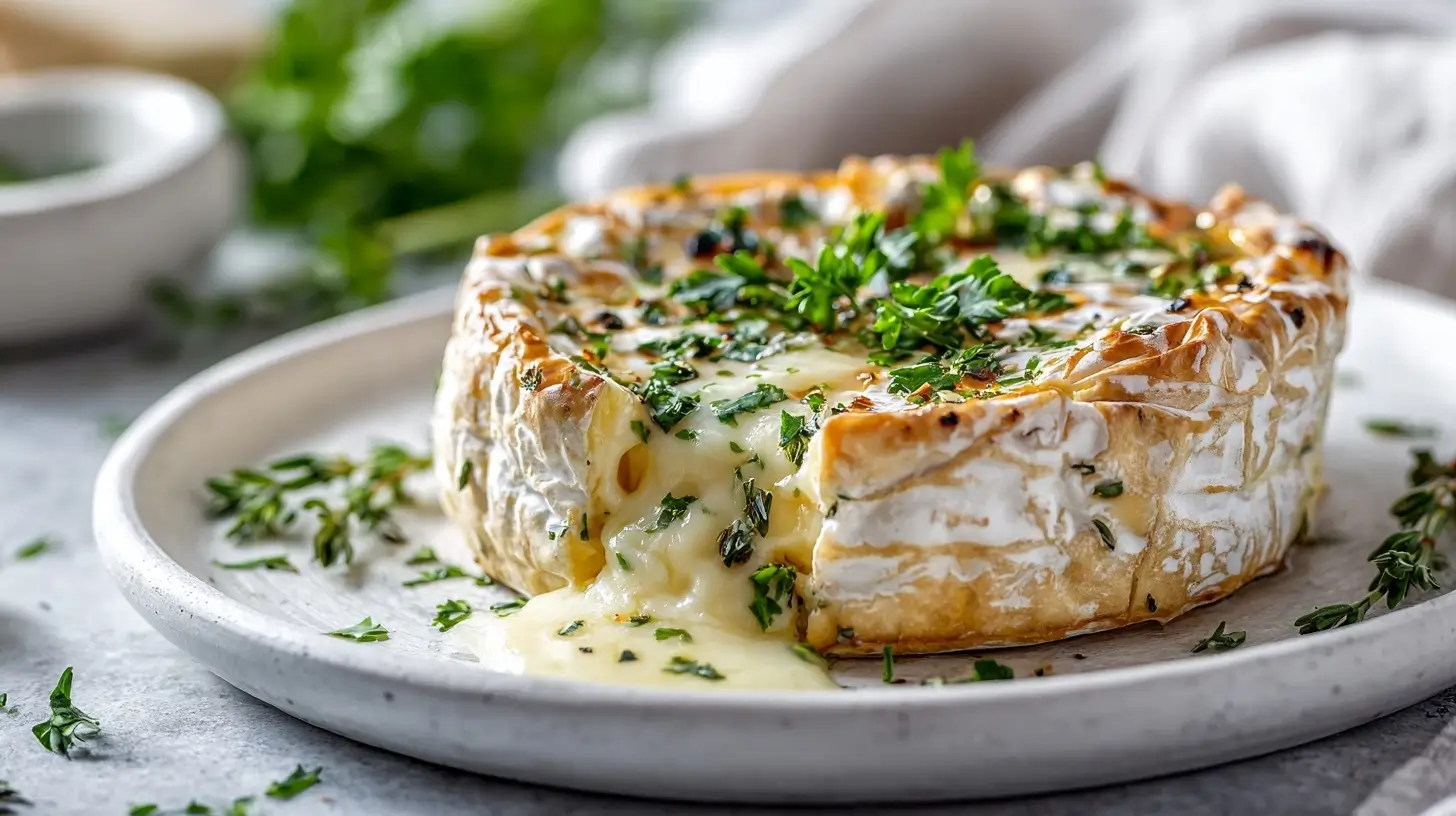 Savoureux Camembert farci en Airfryer, fondant et délicieux