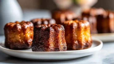Cannelés bordelais au Airfryer, moelleux à l'intérieur et croustillants à l'extérieur