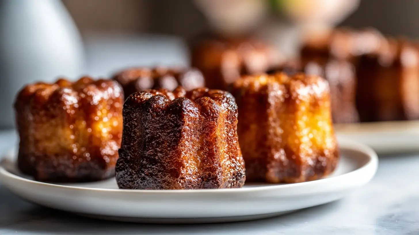 Cannelés bordelais au Airfryer, moelleux à l'intérieur et croustillants à l'extérieur