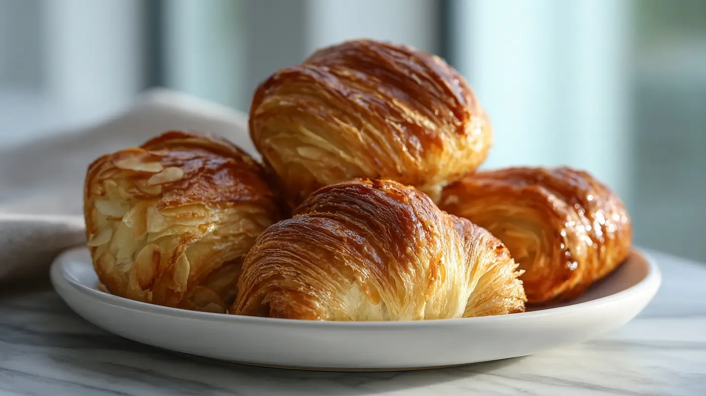Cigares aux amandes croustillants préparés à l'Airfryer.