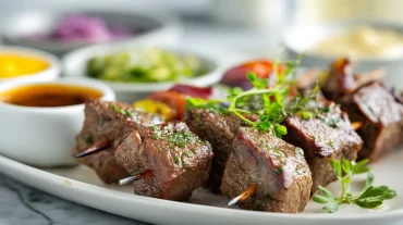 Fondue bourguignonne au Airfryer, savoureuse et conviviale