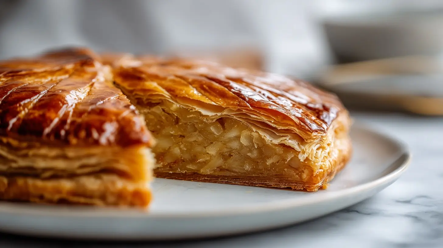 Galette des rois au Airfryer, dorée et croustillante