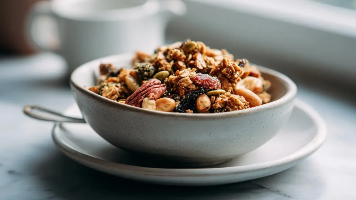 Granola maison au Airfryer, croustillant et savoureux