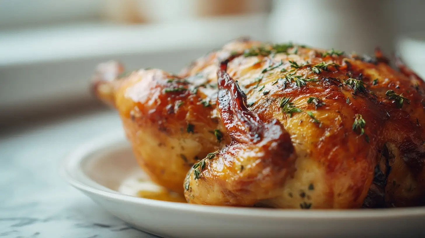 Pintade au Airfryer, juteuse et savoureuse