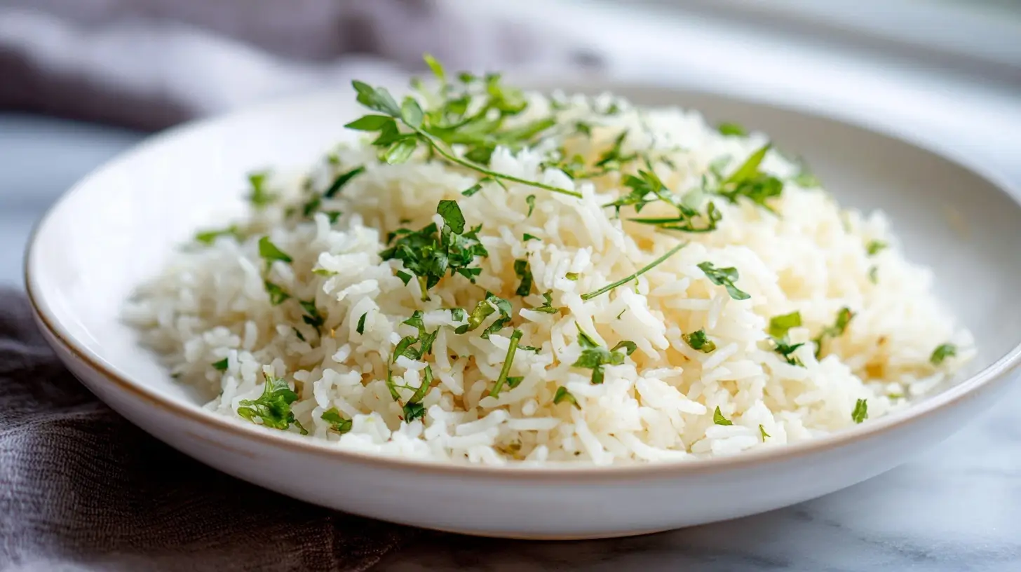 Riz à la cardamome au Airfryer, parfumé et savoureux