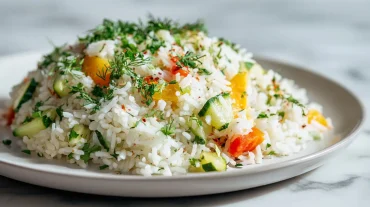 Riz pilaf au Airfryer, moelleux et savoureux