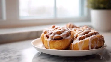 Roulés à la cannelle en Airfryer, moelleux et parfumés