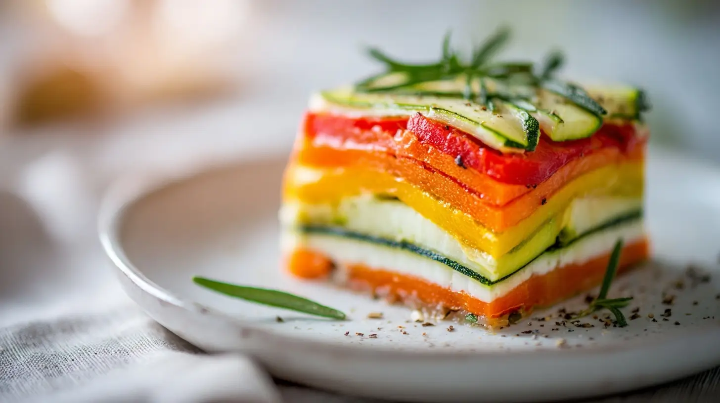 Terrine de légumes au Airfryer, colorée et savoureuse