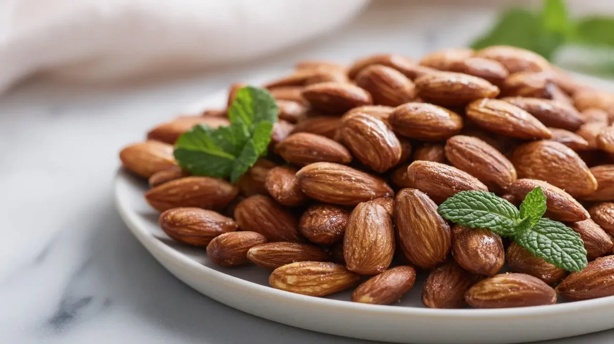 Amandes grillées en Airfryer, croustillantes et dorées