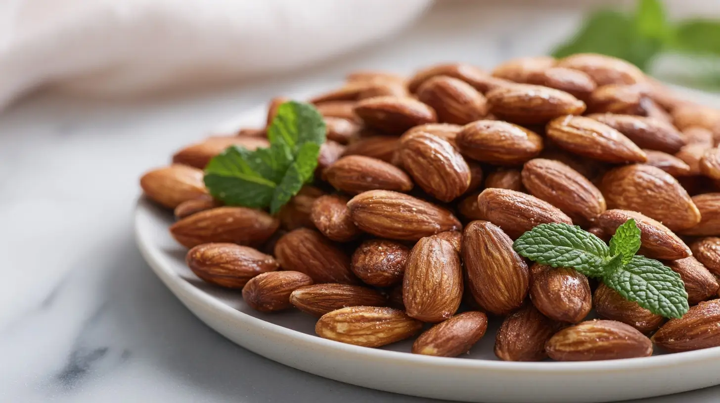 Amandes grillées en Airfryer, croustillantes et dorées