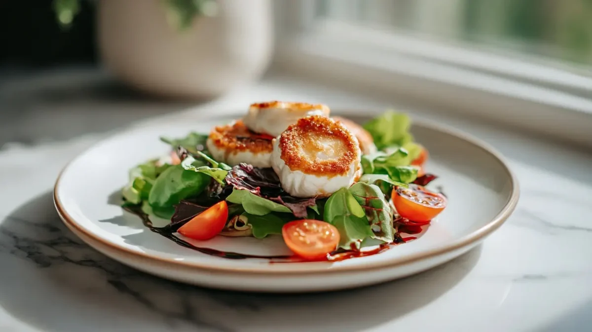 Savoureux chèvre chaud en Airfryer, croustillant et fondant à la fois