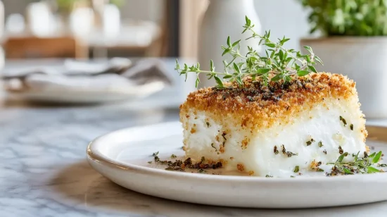 Fromage de chèvre pané en Airfryer, croustillant et savoureux