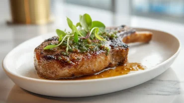 Côte de veau cuite à la perfection en Airfryer, juteuse et savoureuse