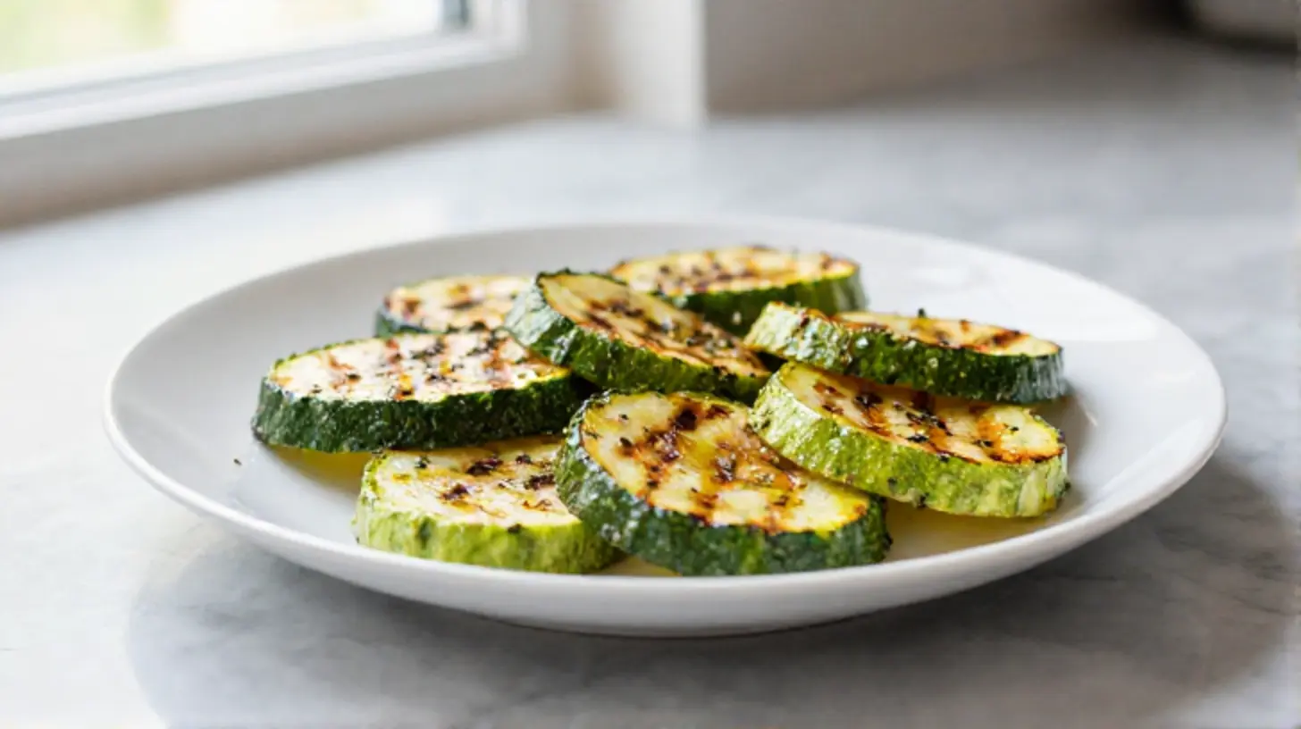 Délicieuse courgette cuite en Airfryer, croustillante et savoureuse