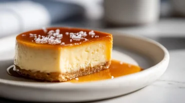 Délicieuse crème dessert préparée en Airfryer, douce et onctueuse.