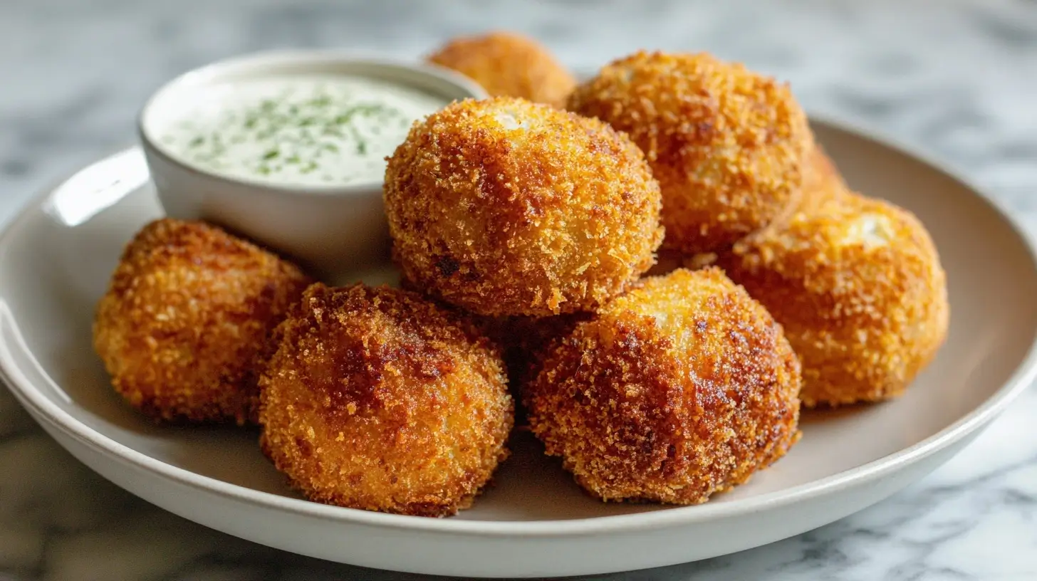 Croquettes de camembert au Airfryer, croustillantes et savoureuses