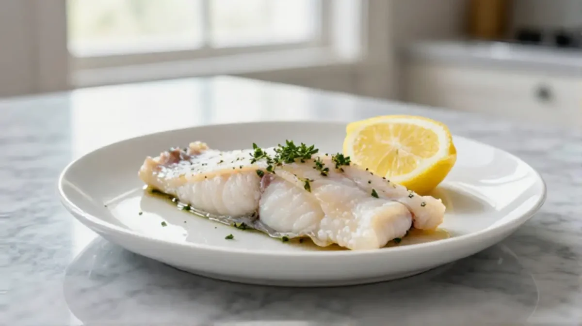 Dos de cabillaud au Airfryer, parfaitement cuit et savoureux
