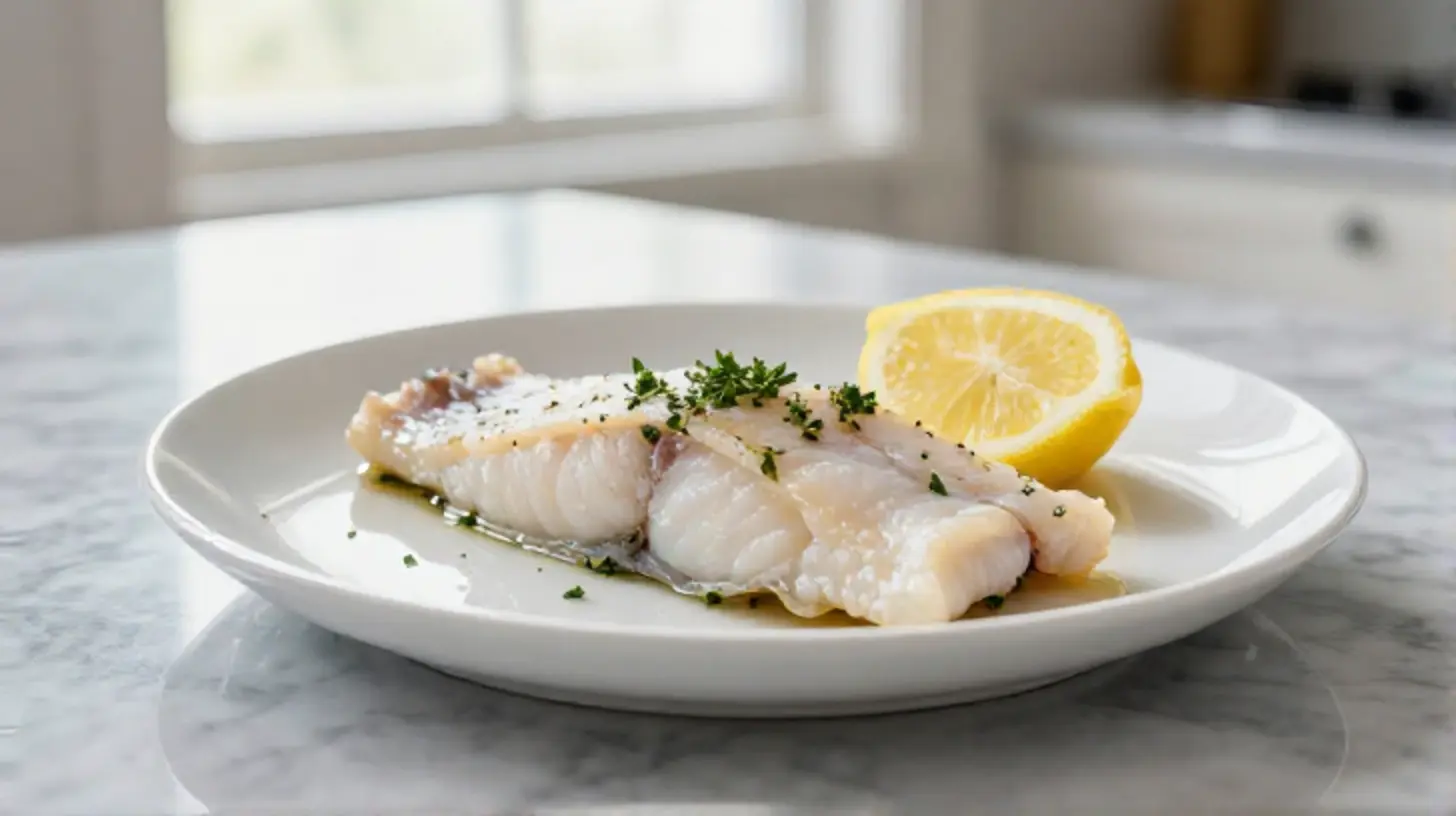 Dos de cabillaud au Airfryer, parfaitement cuit et savoureux