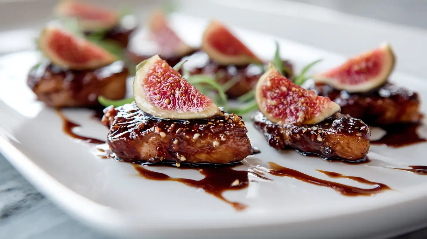 Foie gras poêlé au Airfryer, savoureux et croustillant.
