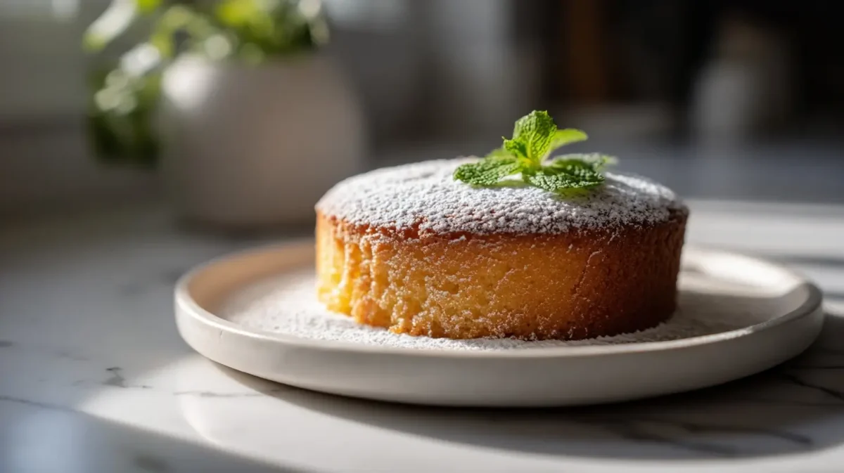 Gâteau rapide préparé en Airfryer, moelleux et savoureux