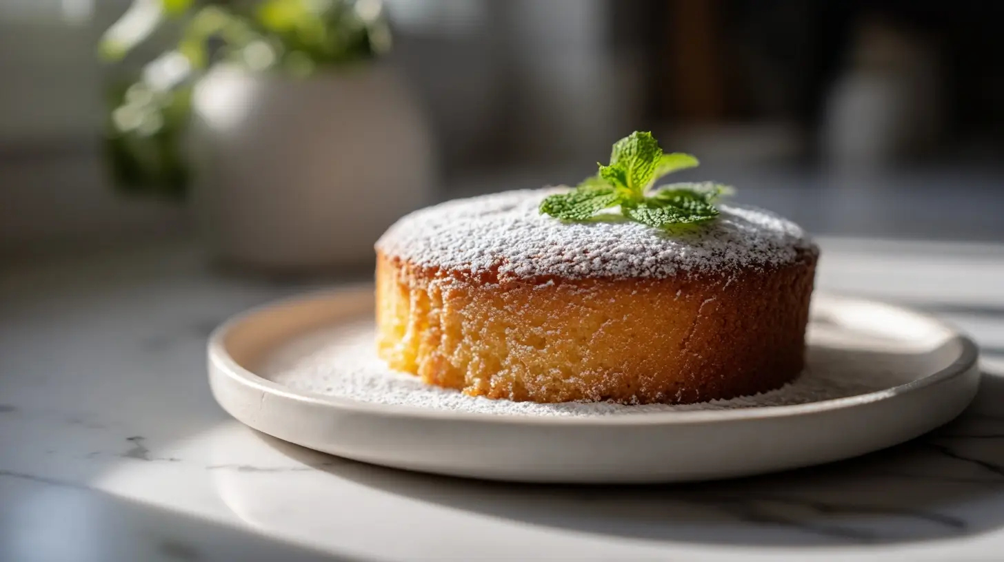 Gâteau rapide préparé en Airfryer, moelleux et savoureux