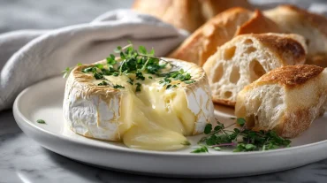 Mont d'Or en Airfryer, crémeux et bien doré.