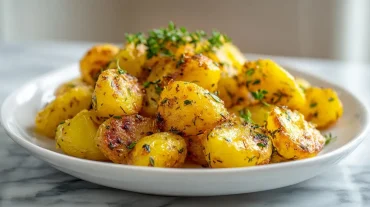 Délicieuses pommes de terre rissolées surgelées cuites à l'Airfryer.