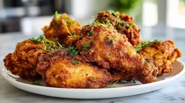 Poulet KFC en Airfryer, croustillant et savoureux.