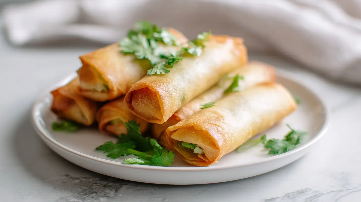 Nems croquants en Airfryer Ninja, savoureux et légers