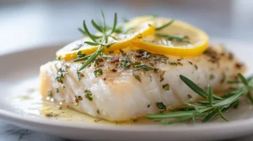 Poisson blanc cuit en Airfryer, léger et savoureux.