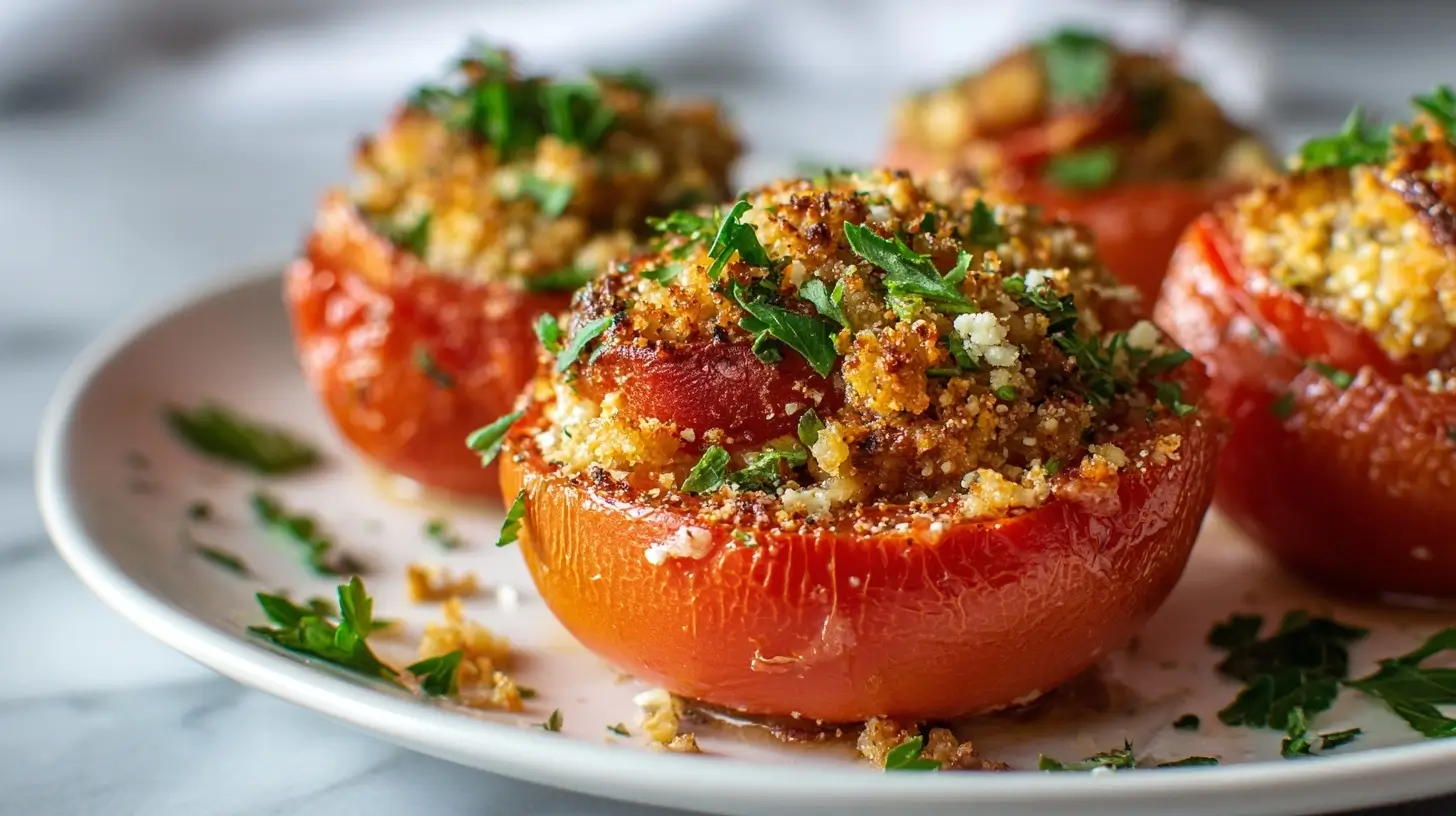 Tomate provençale en Airfryer, savoureuse et colorée