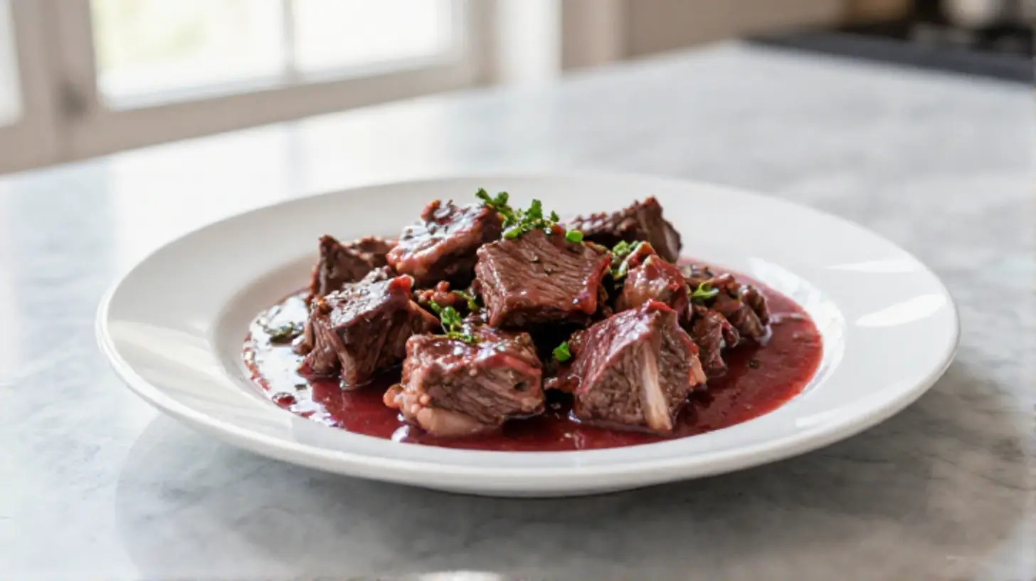 Bourguignon en Airfryer, tendre et savoureux