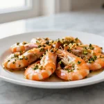 Savoureuses crevettes croustillantes en Airfryer, prêtes à régaler vos papilles.