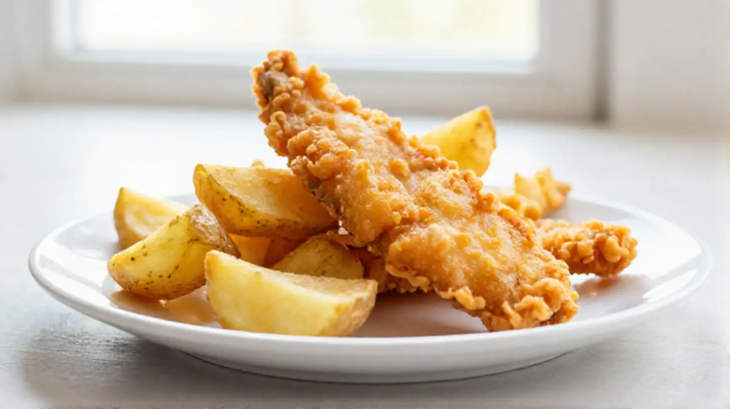 Délicieux fish and chips au Airfryer, croustillants et savoureux