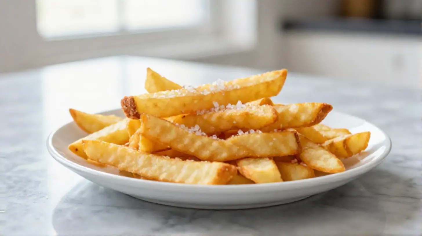 Pommes de terre croustillantes en Airfryer, parfaites pour accompagner vos plats.