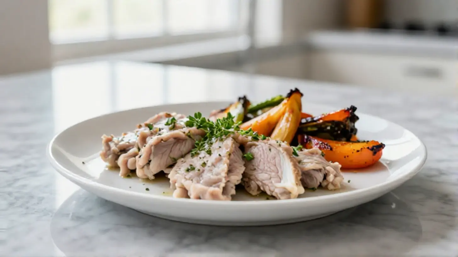 Rable de lapin en Airfryer, cuit à la perfection et savoureux