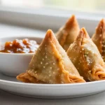 Samoussas croustillants en Airfryer, dorés à souhait