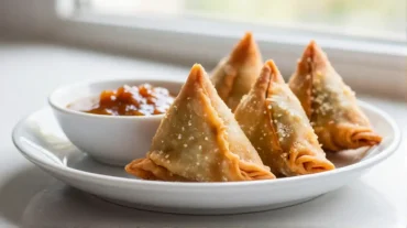 Samoussas croustillants en Airfryer, dorés à souhait