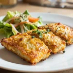 Un délicieux colin cuit au airfryer, croustillant à l'extérieur et tendre à l'intérieur.