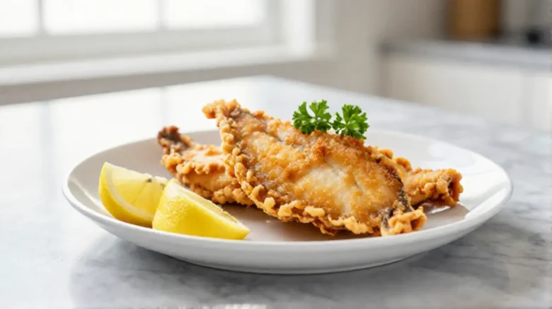Friture de poisson en Airfryer, croustillant et savoureux