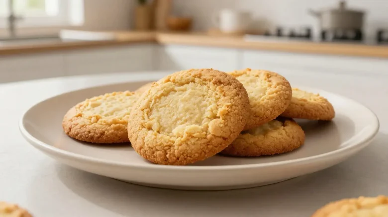 Délicieux sablés au beurre cuits à la perfection dans un airfryer.