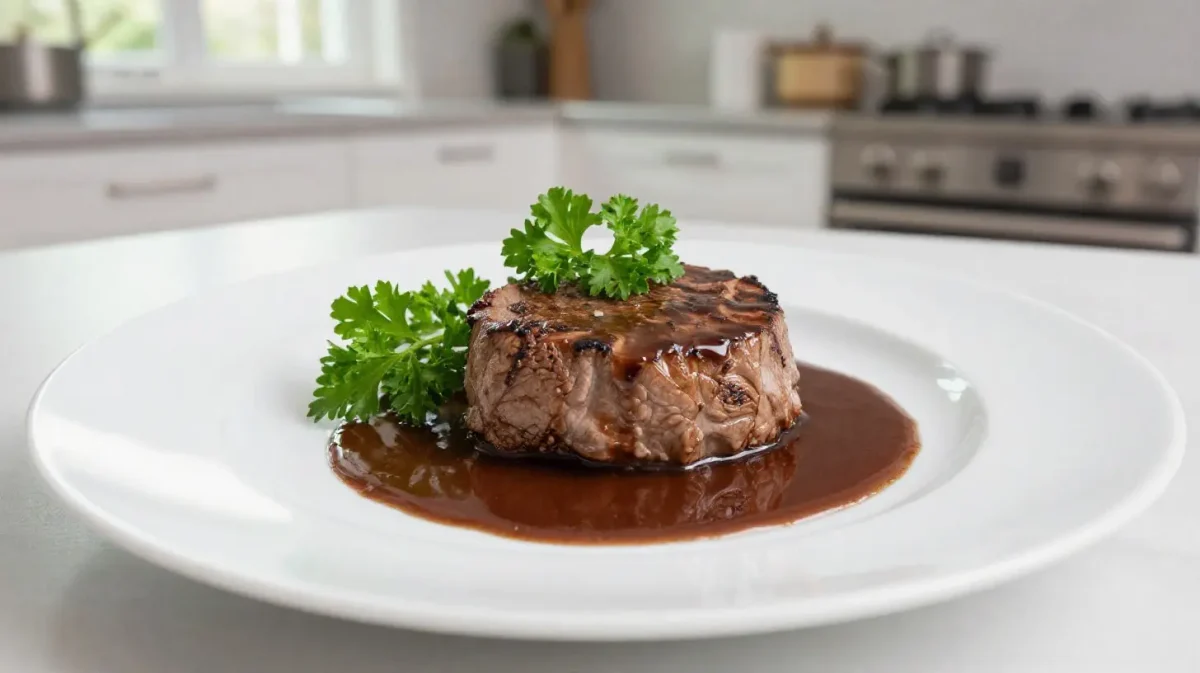 Délicieux tournedos Rossini préparés à l'Airfryer pour un goût exquis.
